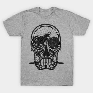 Bike Parts Skull T-Shirt